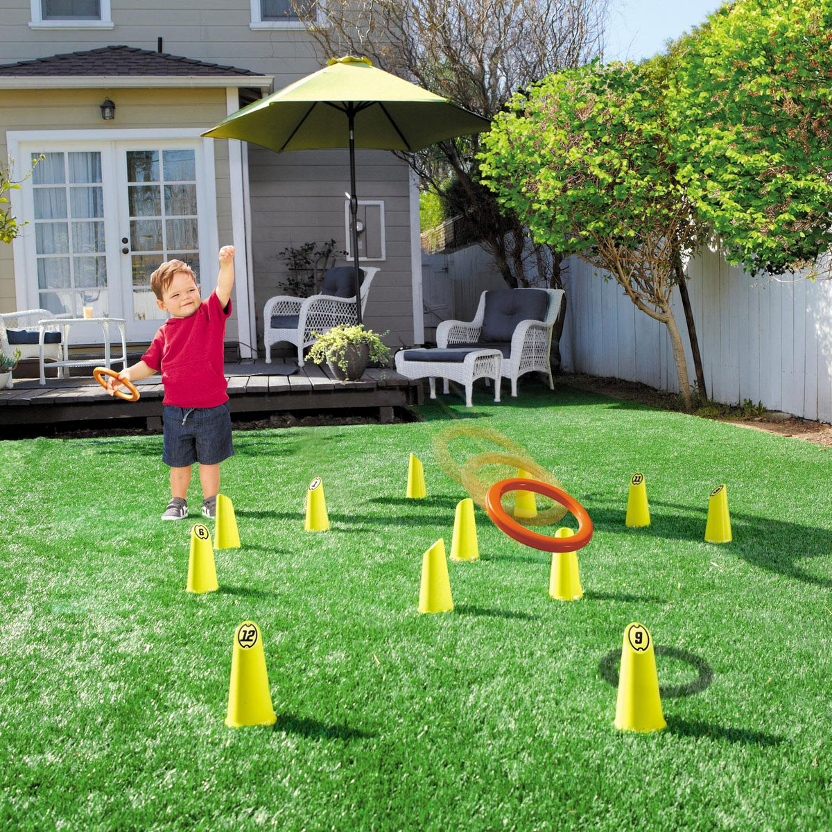 Hours of Fun 4-in-1 Backyard Games™