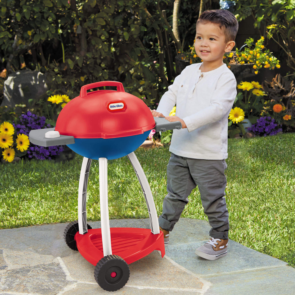 Sizzle 'n Serve Grill™ - Red, White,& Blue