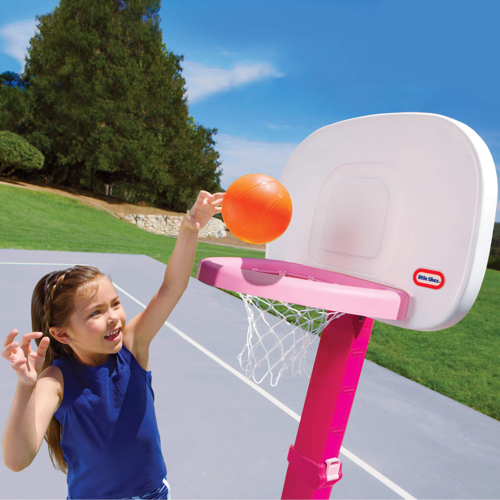 TotSports™ Easy Score™ Basketball Set - Pink