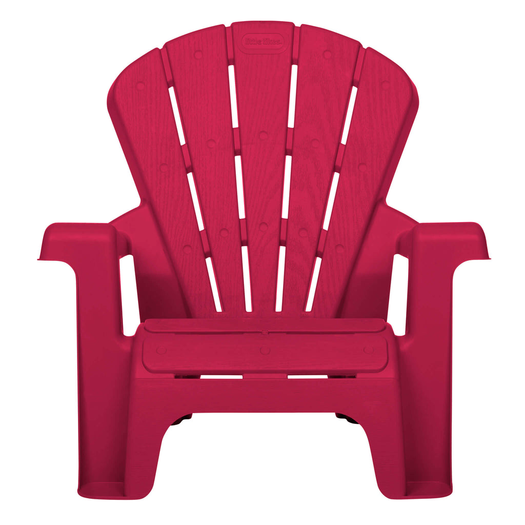 Garden Chairs - Red 4 Pack