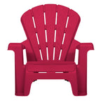 Garden Chairs - Red 4 Pack