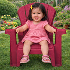 Garden Chairs - Red 4 Pack