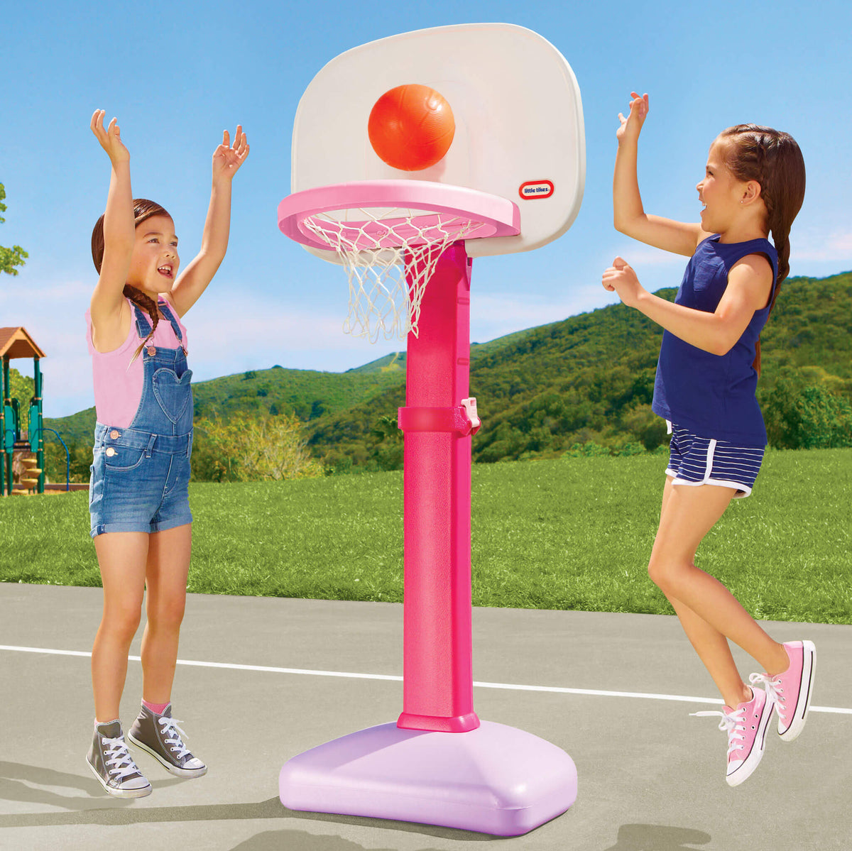 TotSports™ Easy Score™ Basketball Set - Pink
