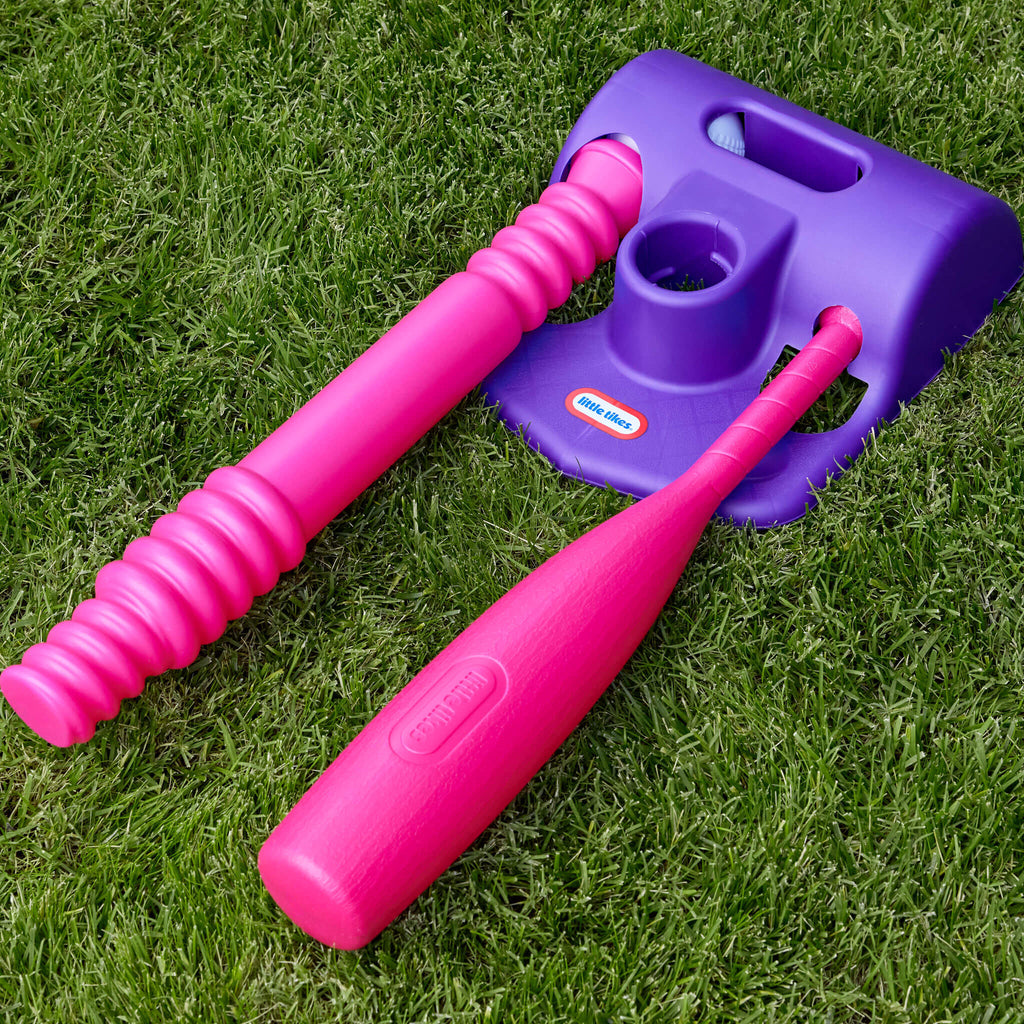 TotSports™ T-Ball Set - Purple and Pink