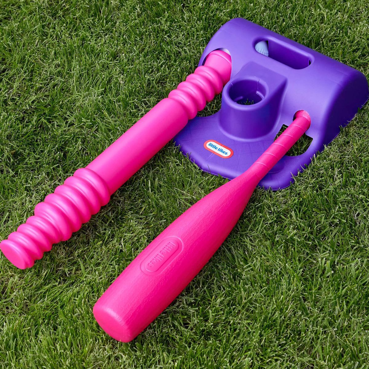 TotSports™ T-Ball Set - Purple and Pink