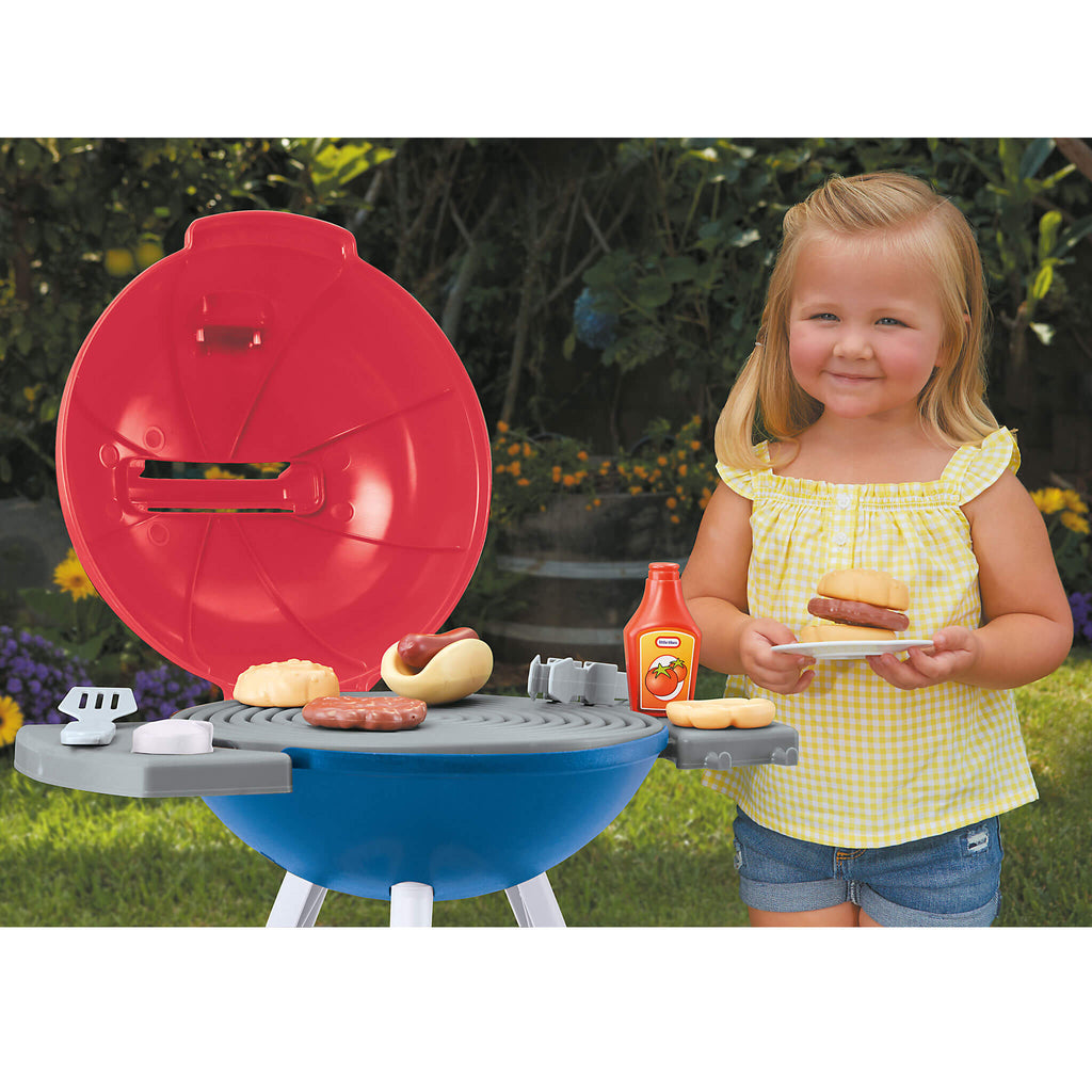 Sizzle 'n Serve Grill™ - Red, White,& Blue
