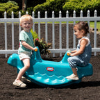 Whale Teeter Totter - Blue